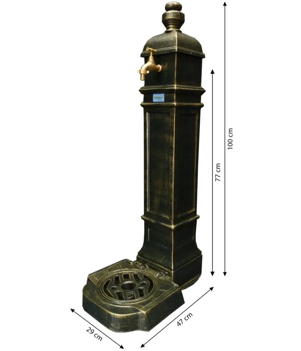 Tomco Aluminium-Standbrunnen Belvedere, ca. H100 cm