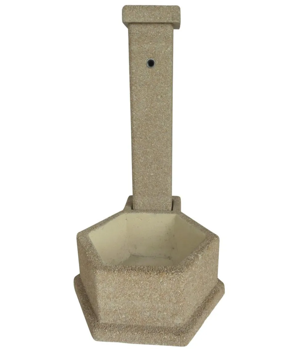 Tomco Stein-Gartenbrunnen Korfu, ca. H89 cm