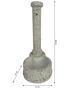 Tomco Stein-Gartenbrunnen Siena, ca. H88 cm