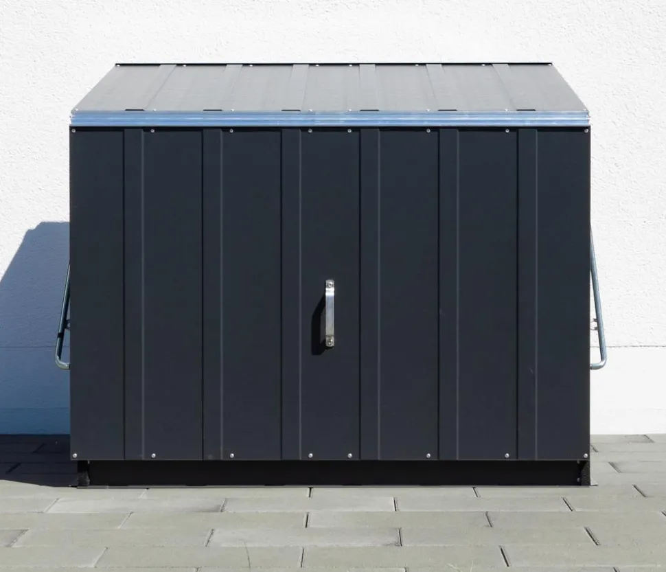 Trimetals Fahrradbox Stowaway, ca. B138/H113/T89 cm