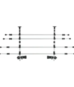 Trixie Auto-Gitter mit Kopfstützenfixierung, ca. B105-172/H46-60 cm