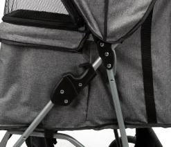 Trixie Hunde-Buggy, grau