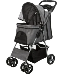 Trixie Hunde-Buggy, grau