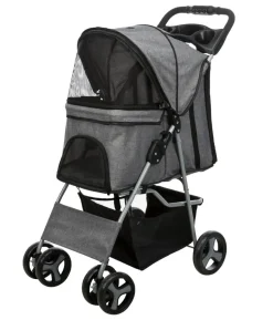 Trixie Hunde-Buggy, grau