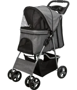 Trixie Hunde-Buggy, grau