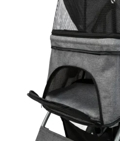 Trixie Hunde-Buggy, grau