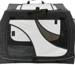 Trixie Hundetransportbox Vario, schwarz/grau