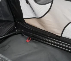 Trixie Hundetransportbox Vario, schwarz/grau