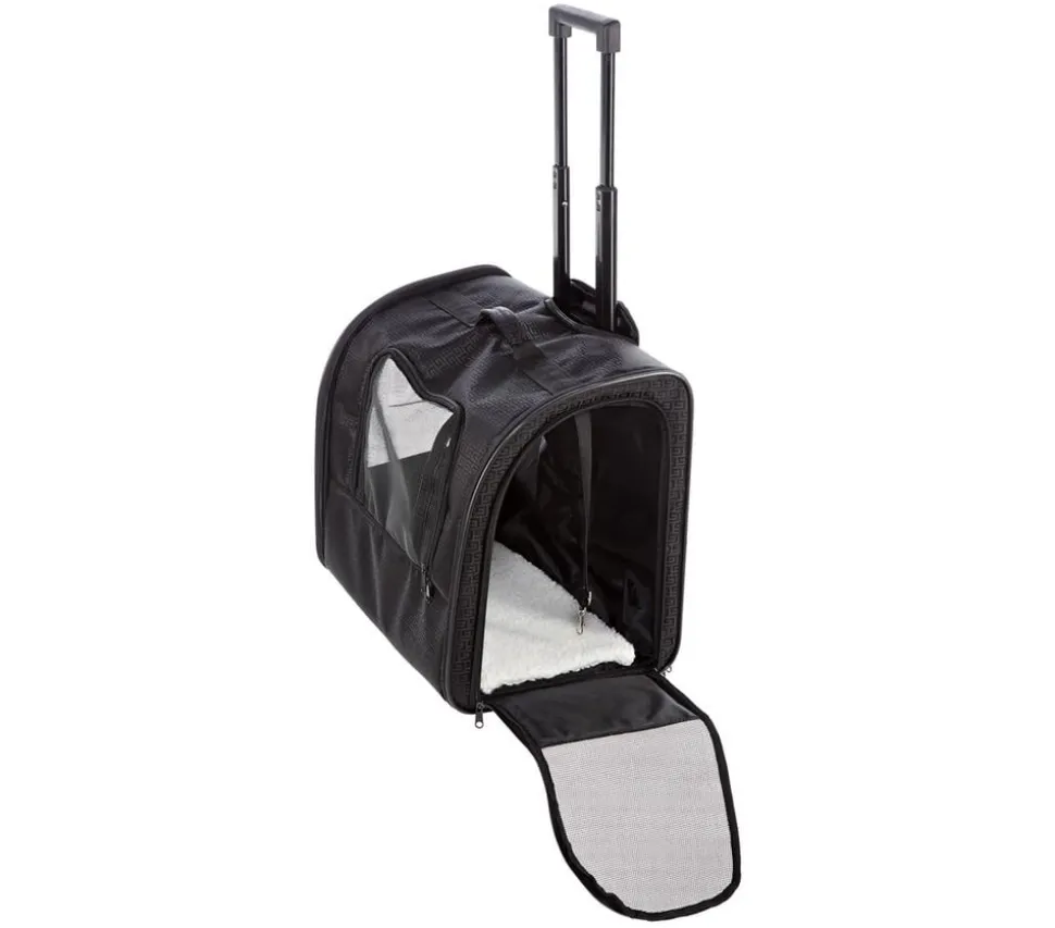 Trixie Hundetrolley Elegance, schwarz, ca. B45/H41/T31 cm