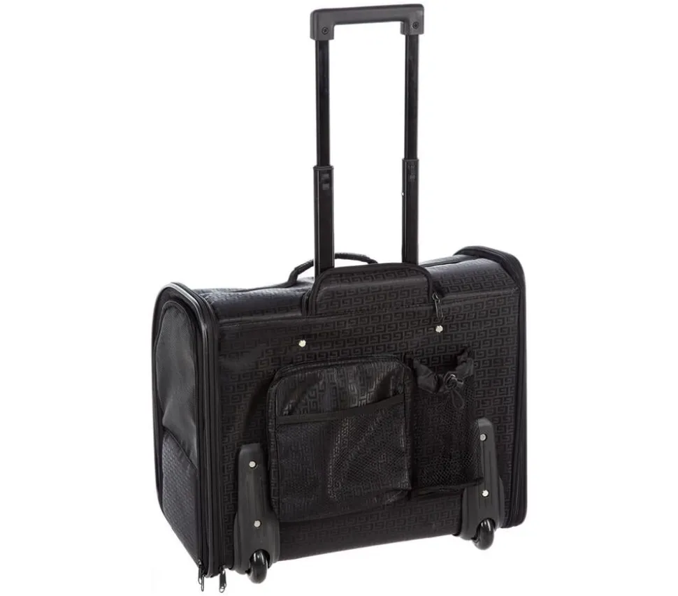 Trixie Hundetrolley Elegance, schwarz, ca. B45/H41/T31 cm