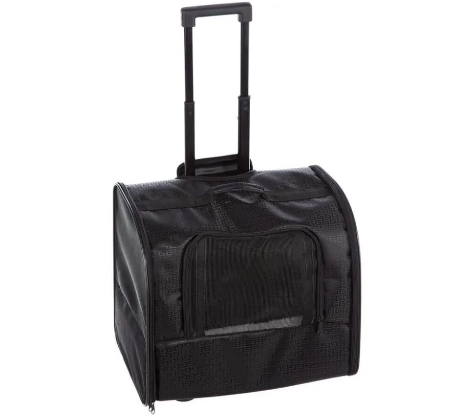 Trixie Hundetrolley Elegance, schwarz, ca. B45/H41/T31 cm