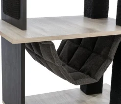 Trixie Kratzbaum CityStyle, grau/schwarz, ca. B58/H98/T38 cm