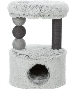 Trixie Kratzbaum Harvey, weiß/schwarz, ca. B54/H73/T40 cm