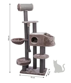 Trixie Kratzbaum XXL Andres, cappucino, ca. B70/H190/T48 cm