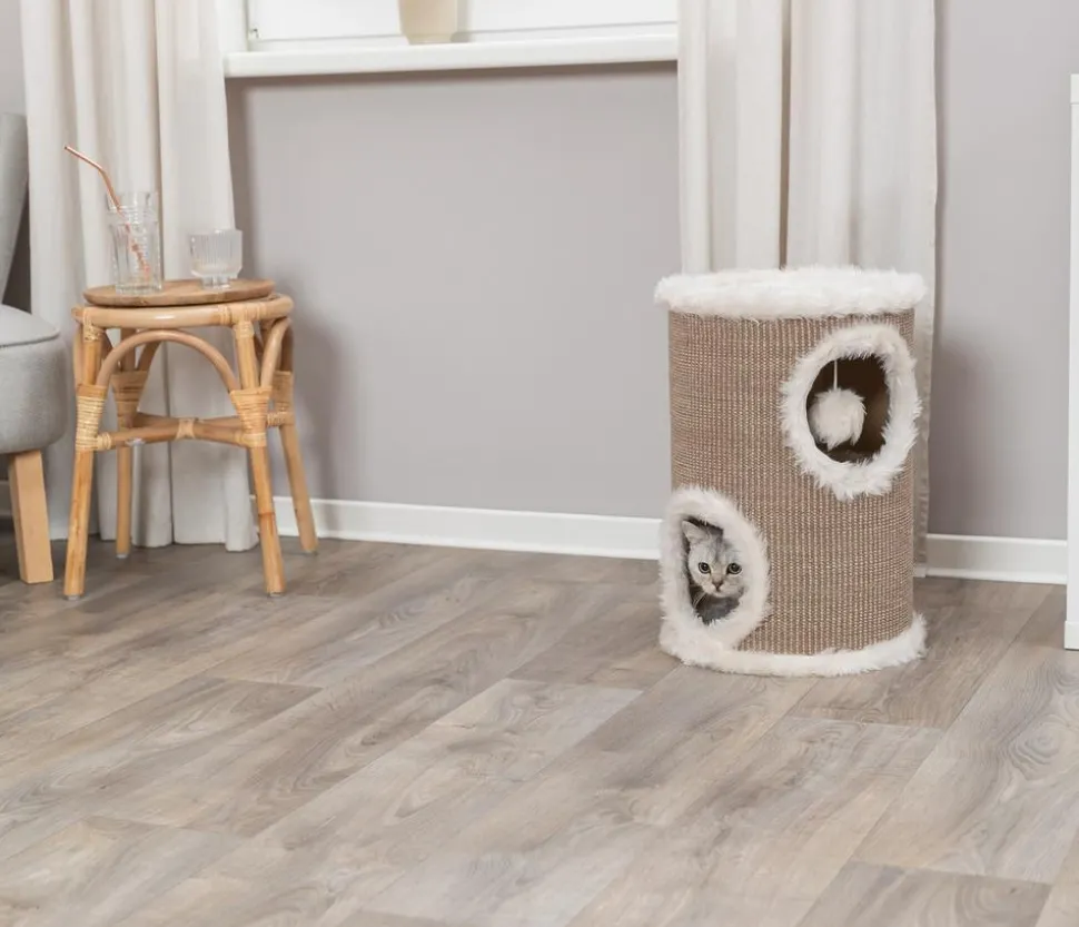 Trixie Kratztonne Edoardo, taupe/creme