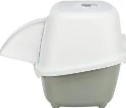 Trixie Outdoor Katzentoilette Davio Top mit Haube, ca. B56/H39/T39 cm