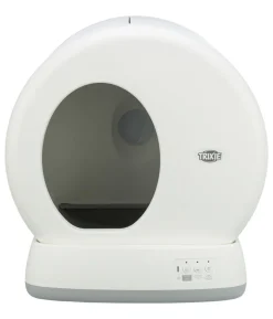 Trixie Selbstreinigende Katzentoilette, weiß, ca. B53/H55/T52 cm
