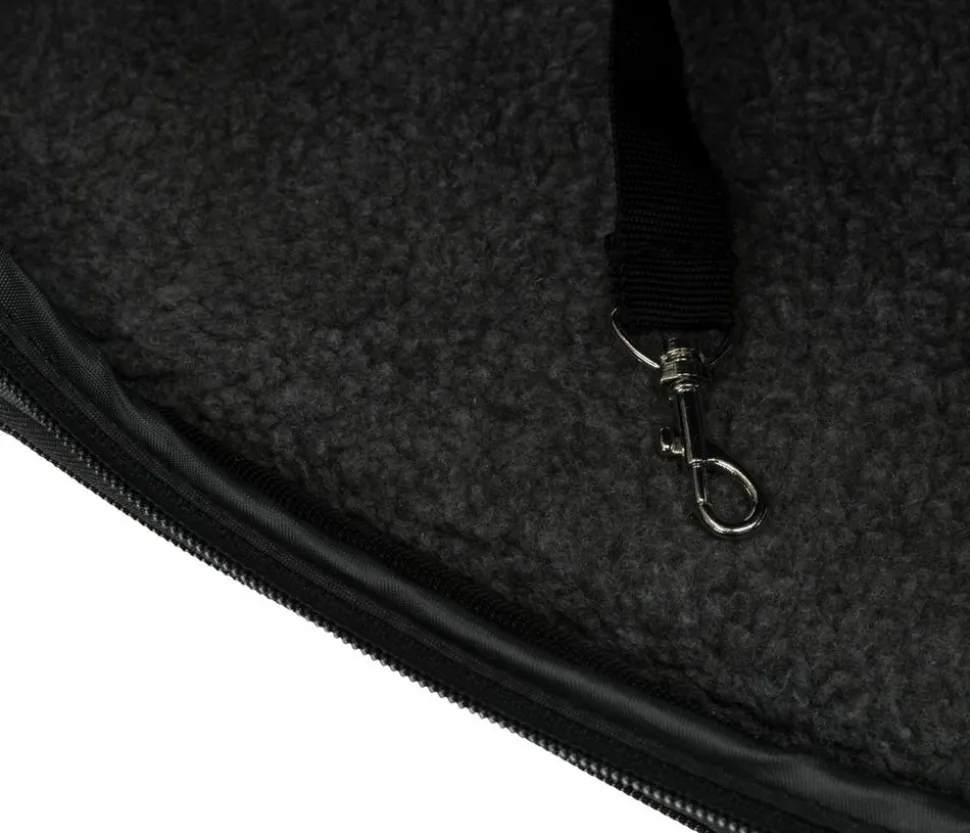 Trixie Transporttasche Holly, schwarz/grau, ca. B50/H30/T30 cm