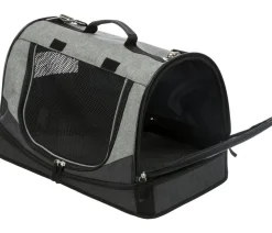 Trixie Transporttasche Holly, schwarz/grau, ca. B50/H30/T30 cm