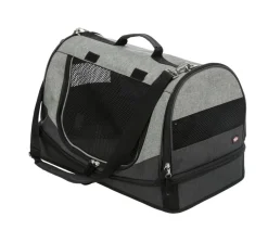Trixie Transporttasche Holly, schwarz/grau, ca. B50/H30/T30 cm