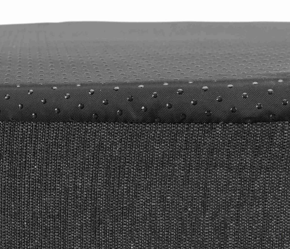 Trixie Vital Hundesofa Bendson, oval, dunkelgrau/hellgrau, ca. B100/T80 cm