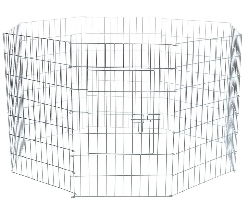 Trixie Welpenfreilauf, verzinkt, ca. Ø154/H91 cm