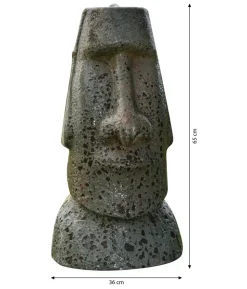 Ubbink Keramik-Gartenbrunnen Orito, ca. B36/H65/T31cm