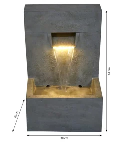 Ubbink Polyresin-Gartenbrunnen Acqua Arte Posada, ca. H61 cm