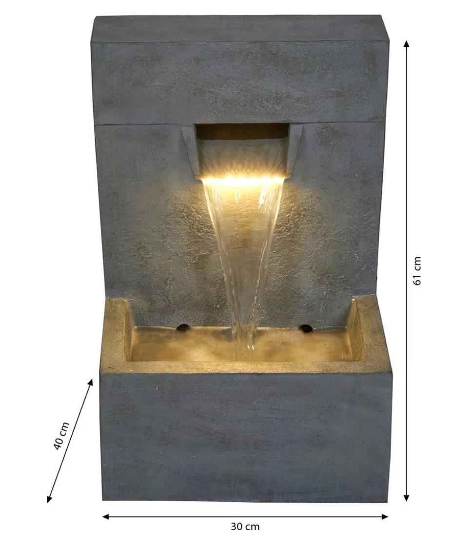 Ubbink Polyresin-Gartenbrunnen Acqua Arte Posada, ca. H61 cm