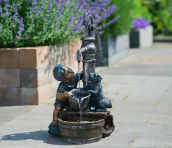 Ubbink Polyresin-Gartenbrunnen Acqua Arte Regina, ca. H77 cm