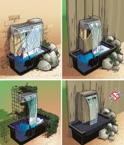 Ubbink Wasserfall Set Niagara LED mit Pumpe