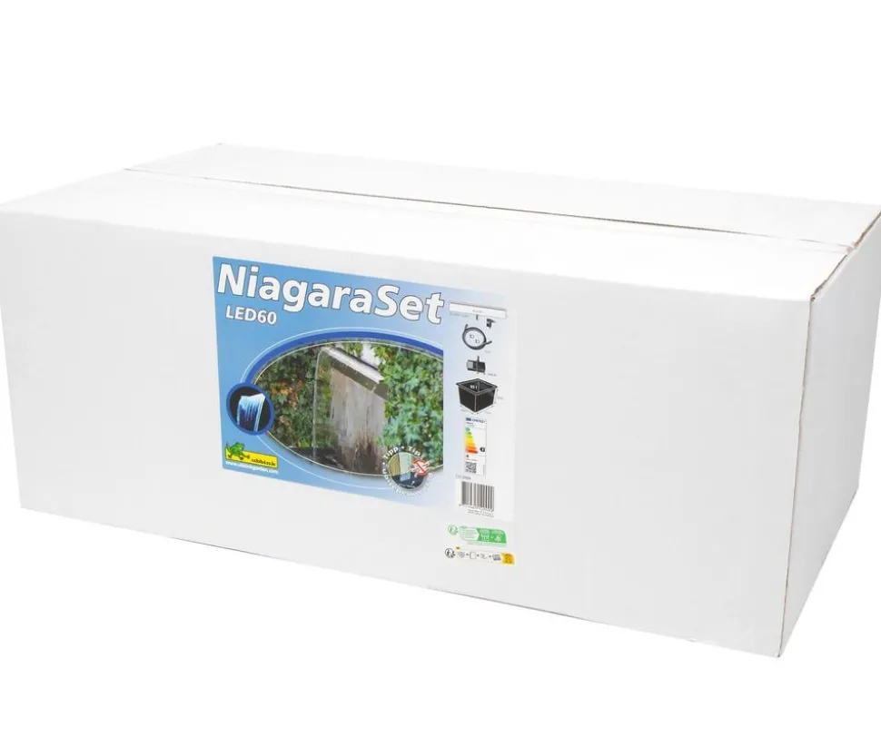 Ubbink Wasserfall Set Niagara LED mit Pumpe