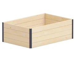 Upyard Holz-Hochbeet GardenBox I-Box, ca. B120/H40/T80 cm