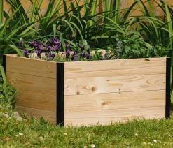Upyard Holz-Hochbeet GardenBox I-Box, ca. B120/H40/T80 cm