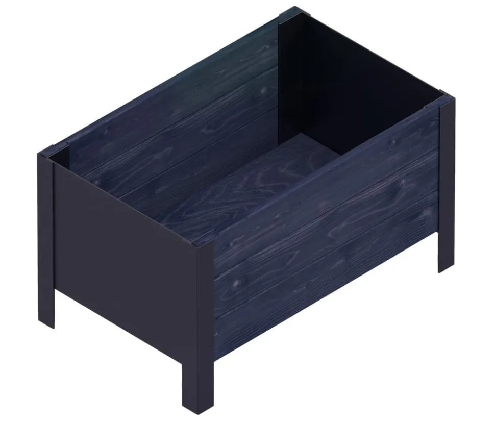 Upyard Holz-Pflanzkasten ModernBox, ca. B58/H32/T36 cm
