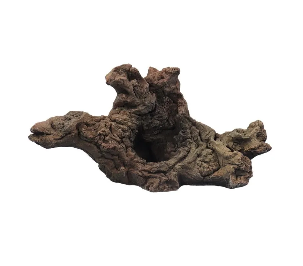 VARIOGART® Aquariumdeko Wurzel mit Loch