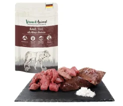 Venandi Animal Nassfutter für Katzen Monoprotein, Adult, 125 g