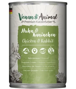 Venandi Animal Nassfutter für Katzen Adult, 400 g