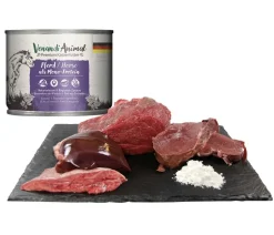 Venandi Animal Nassfutter für Katzen Monoprotein, Adult, 200 g
