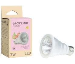 Venso LED-Pflanzenlampe Cultura E27, 7 W