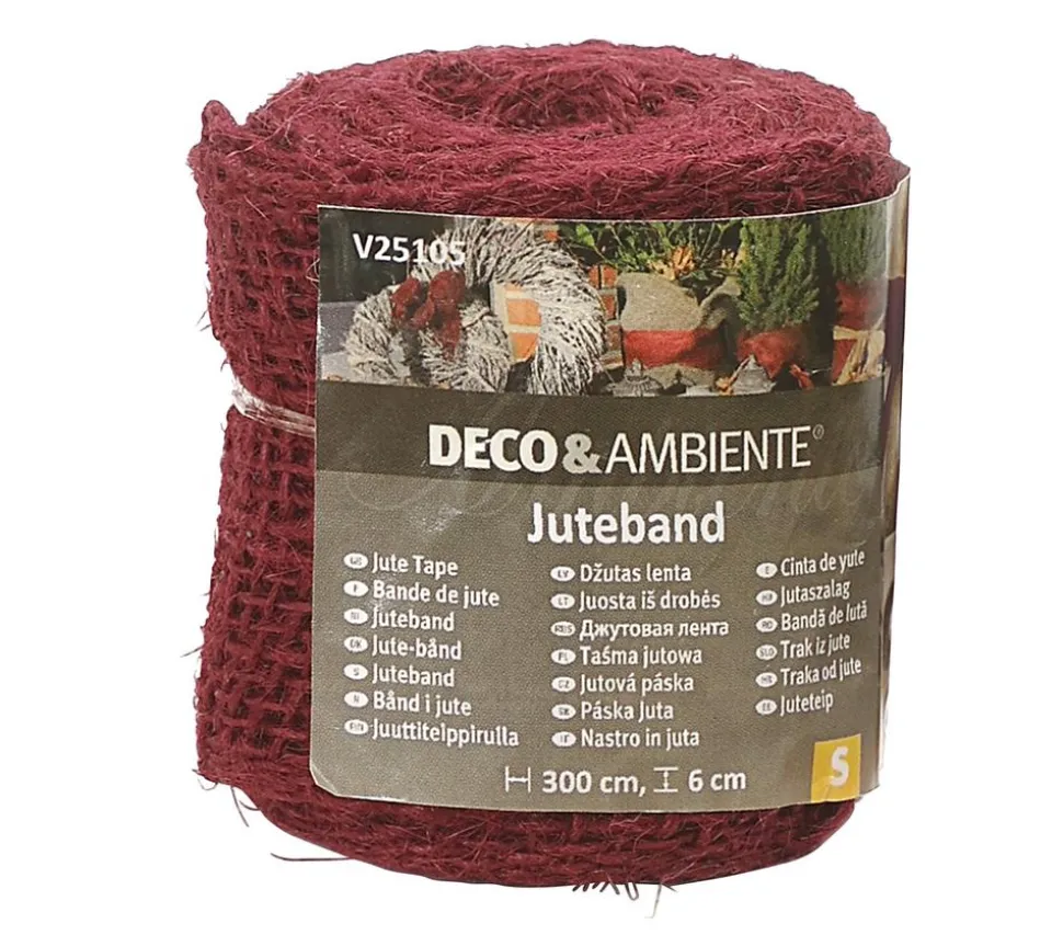 Videx Juteband, ca. L300/B6 cm