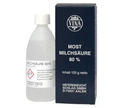 Vina Milchsäure zur Mostbereitung, 80%, 125 g