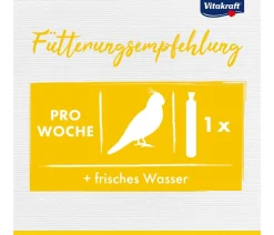 Vitakraft® Kräcker® Original Feather Care für Großsittiche, 2er Pack