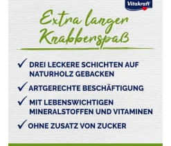 Vitakraft® Kräcker® Original + Honig & Dinkel für Hamster, 2er Pack