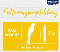 Vitakraft® Vogelsnack Kräcker® Original Honig + Anis für Papageien, 2er Pack