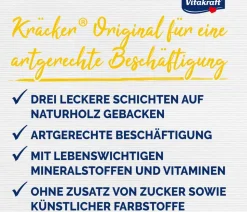 Vitakraft® Vogelsnack Kräcker® Original Kiwi + Citrus für Großsittiche, 2er Pack