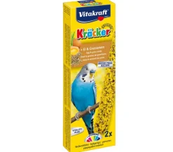 Vitakraft® Vogelsnack Kräcker® Original, Ei & Grassamen für Wellensittiche