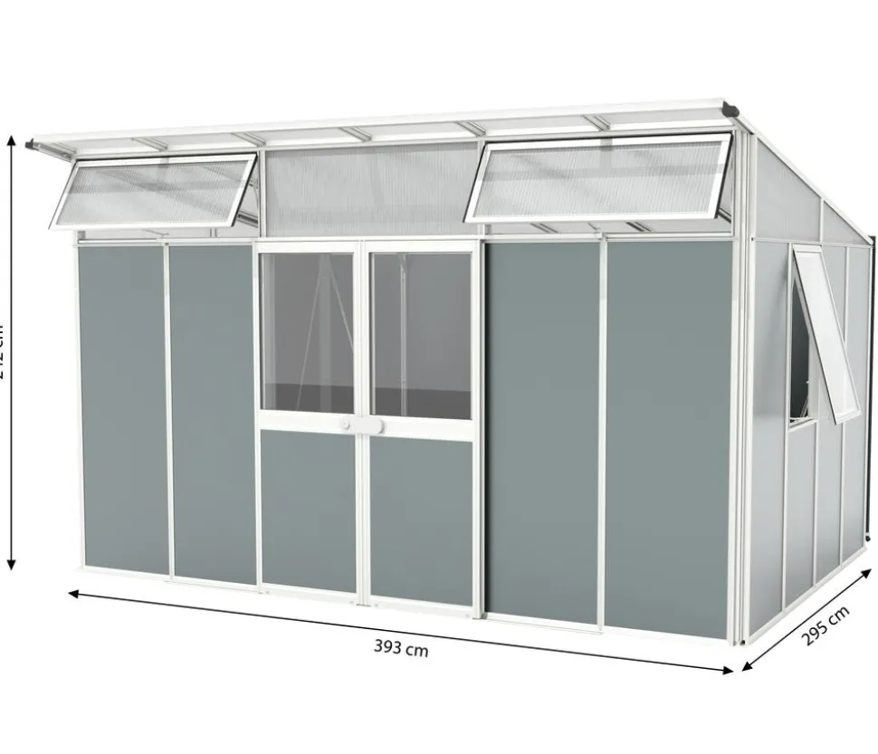 Vitavia Gerätehaus Atlas 11500, ca. B393/H242/T295 cm
