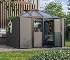 Vitavia Gerätehaus Sidera 10200 ESG/HKP, ca. B321,5/H264,5/T321,5 cm