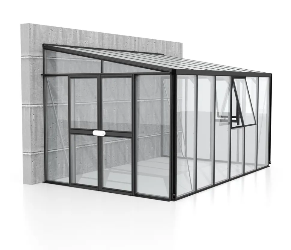 Vitavia Gewächshaus Athene 10200 ESG/HKP, ca. B397/H239/T266 cm